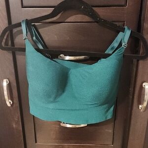 PINK Victoria's Secret Emerald Green Bra